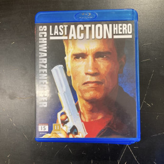 Last Action Hero Blu-ray (M-/M-) -toiminta/komedia-